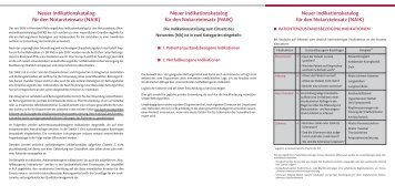 Neuer Indikationskatalog für den Notarzteinsatz (NAIK) - ÄLRD ...