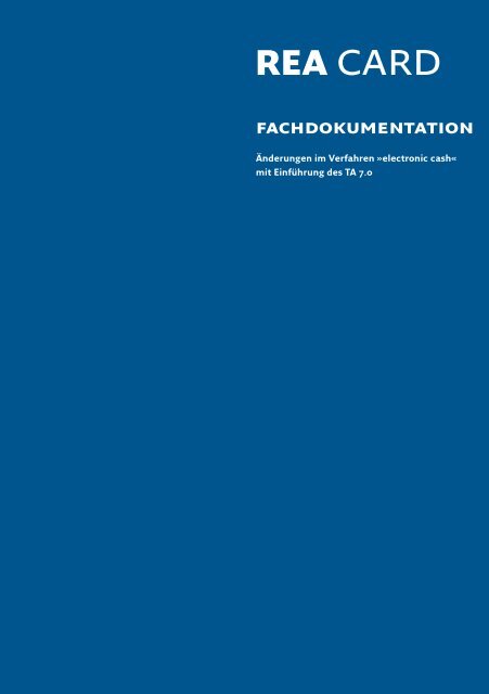 fachdokumentation - REA Card