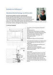 Gedanken zu Kaffeepause - Platzbedarf Montage - Risse-ing.de