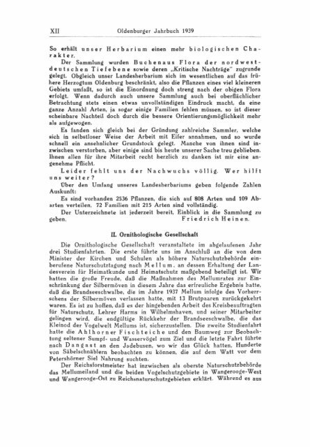 Oldenburger Jahrbuch - der Landesbibliothek Oldenburg