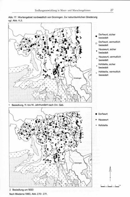 Mittelalterliche und frühneuzeitliche Siedlungsentwicklung in Moor