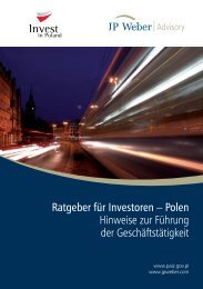 Ratgeber für Investoren – Polen Hinweise zur Führung der ...