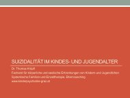 Dr. Thomas Kröpfl: Suizidalität im Kindes- und Jugendalter, 11.6.2013