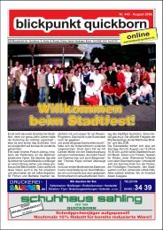 Nr. 445 – August 2006 - Blickpunkt Quickborn