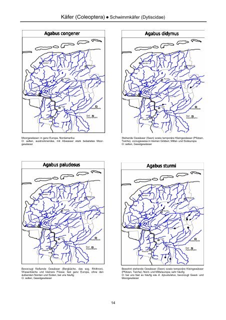 Verbreitungsatlas der Fließgewässerfauna in Ostfriesland ...