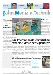 Die Internationale Dentalschau war eine Messe der ... - der-Verlag