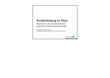 Kundenbindung im Netz - Amazon Web Services