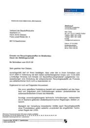 Verband der Baustoffindustrie Saarland e. V. Herrn Armin Dietzen ...