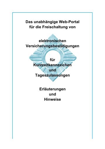 Das unabhängige Web-Portal für die Freischaltung von - eVB ...