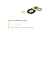 Statuten - Baugenossenschaft Waidmatt