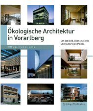 Ökologische Architektur in Vorarlberg (Deutsche Übersetzung der ...