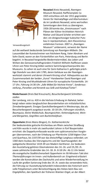 Tag des offenen Denkmals 2012 - Generaldirektion Kulturelles Erbe ...