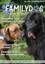 Download Magazin Ausgabe 1 - Familydog Reher eV