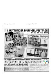 Amtsblatt KW 24 / 2013 - Hüttlingen