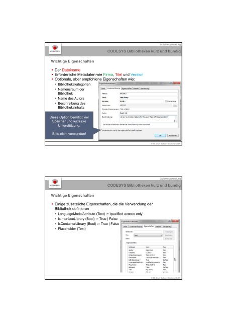 Bibliothekserstellung in CODESYS: Tipps für die effektive ...