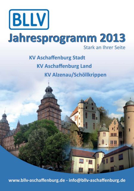 Jahresprogramm 2013 - Bayerischer Lehrer- und Lehrerinnenverband