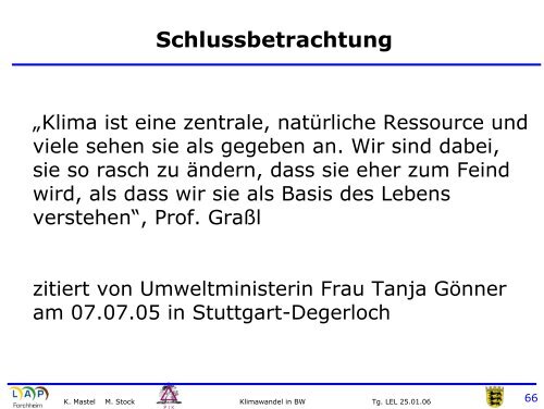 Klimawandel in Baden-Württemberg in der Vergangenheit und