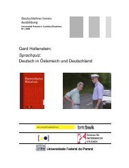 Gerd Hollenstein: Sprachquiz: Deutsch in Österreich und Deutschland