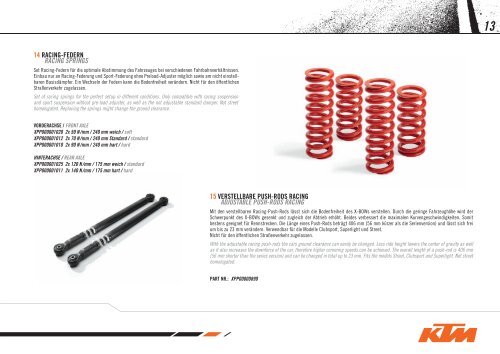 KTM Powerparts Katalog (PDF) - ZaWotec