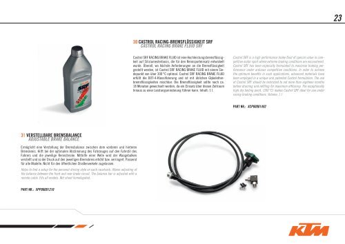 KTM Powerparts Katalog (PDF) - ZaWotec