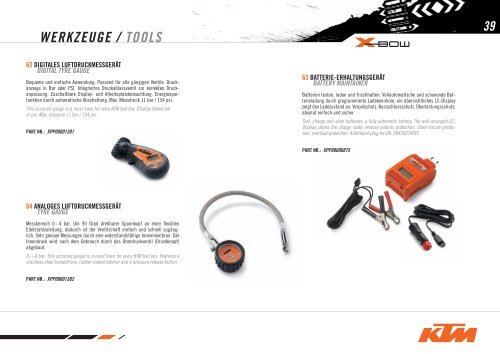 KTM Powerparts Katalog (PDF) - ZaWotec