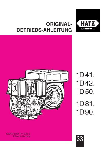 1D - de - HATZ Diesel