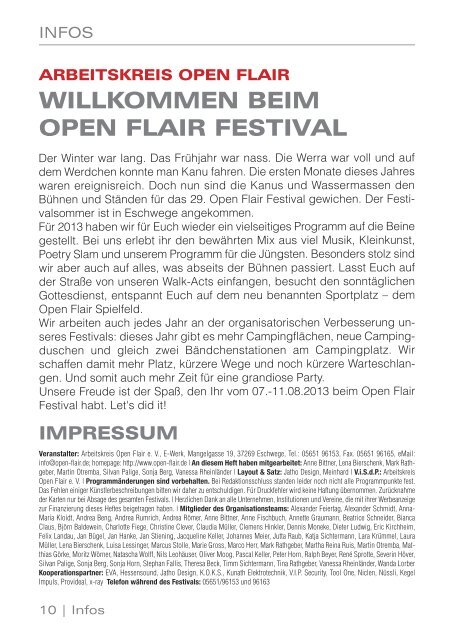 Programmheft 2013 herunterladen [PDF ~5 MB] - Open Flair