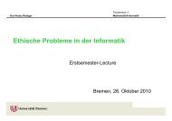 Ethische Probleme in der Informatik