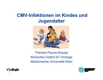 CMV- Infektionen im Kindes- und Jugendalter - Kinderabteilung LKH ...