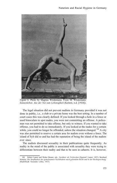 There Goes This Art of Manliness: Naturism and Racial Hygiene in ...