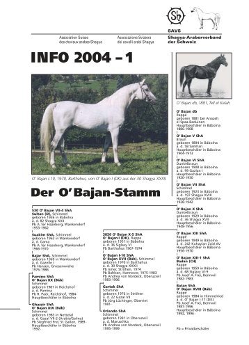 Der O'Bajan-Stamm