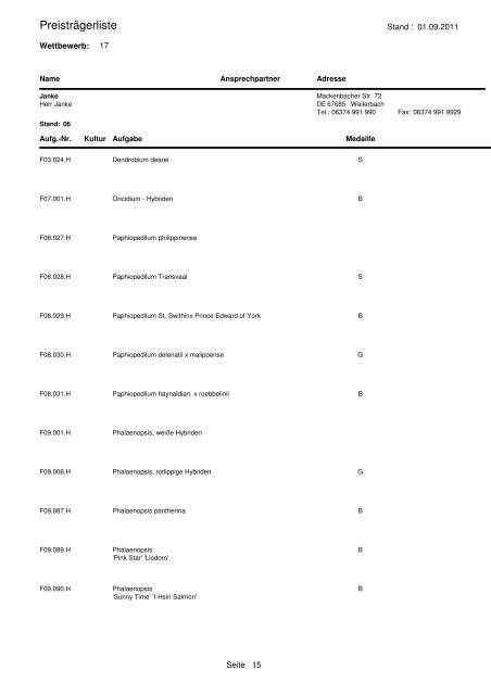 Preisträgerliste - Deutsche Bundesgartenschau-Gesellschaft