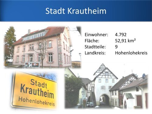 Vermögensbewertung der Stadt Krautheim - Startseite - Umstellung ...