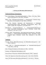 Prof. Dr. Jens-Peter Schneider WS 2003/2004 Universität ...