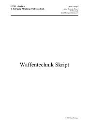 Waffentechnik Skript