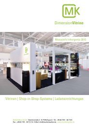 Shop-in-Shop-Systeme | Ladeneinrichtungen - MüllerKälber GmbH