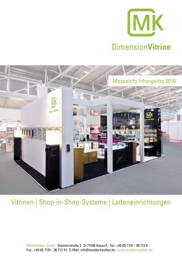 Shop-in-Shop-Systeme | Ladeneinrichtungen - MüllerKälber GmbH
