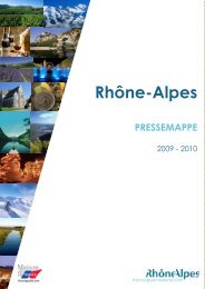 rhône-alpes, eine region im herzen europas