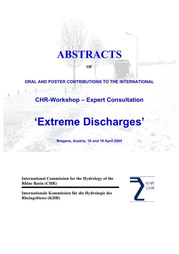 ABSTRACTS 'Extreme Discharges' - CHR-KHR
