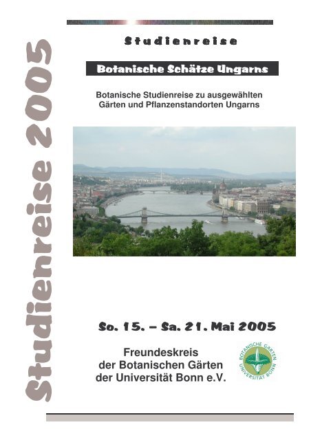 Handout - Tagesprogramm Ungarn - Freundeskreis Botanische ...