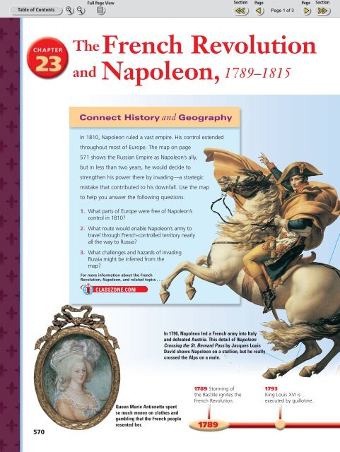 French Revolution and Napoleon
