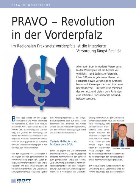 Ausgabe 2, April 2005 - iSOFT