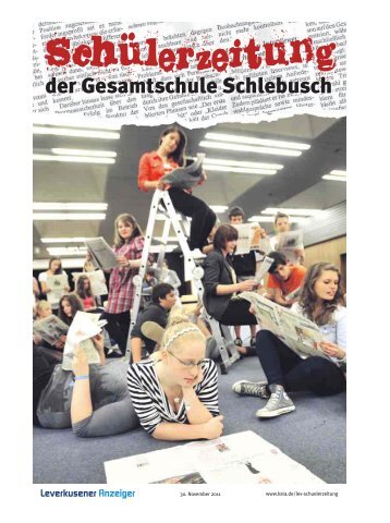 GLS Schülerzeitung 2011 - der Gesamtschule Leverkusen Schlebusch