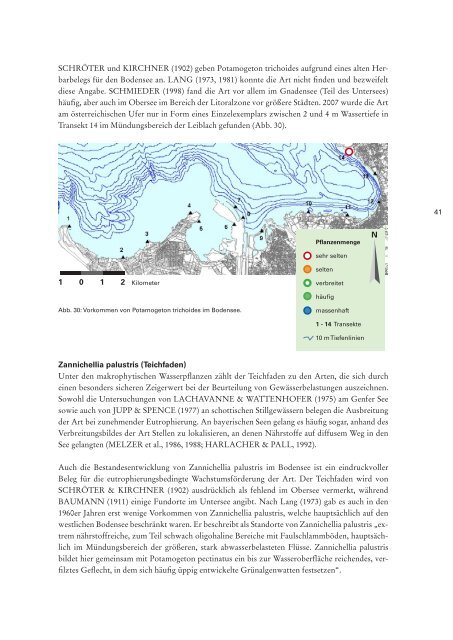 Makrophytenkartierung am Vorarlberger Bodenseeufer Bericht und ...