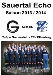 TuSpo Grebenstein - TSV Elbenberg