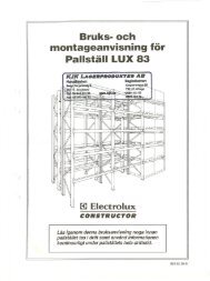 Bruks o Montage Anv. RACK 83 - KJK Lagerprodukter AB