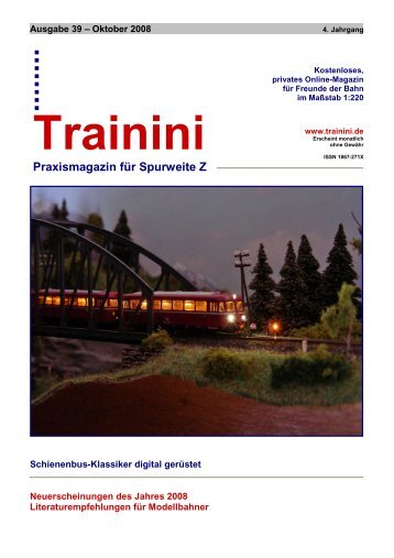 Praxismagazin für Spurweite Z - Matijsse Downloads Trainini und ...