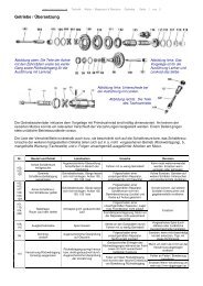 Technik Motor Revision Getriebe - Thailand Special