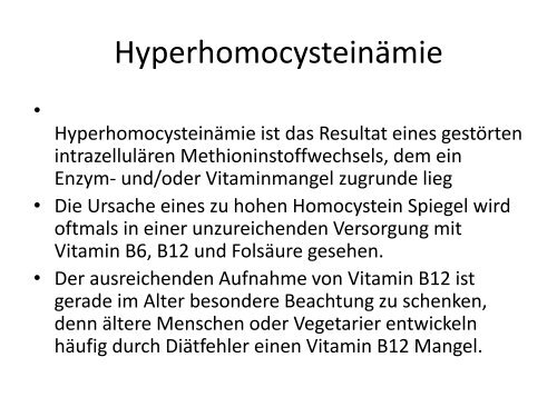 Download Präsentation Homocystein - Medivere