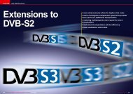 Extensions to DVB-S2